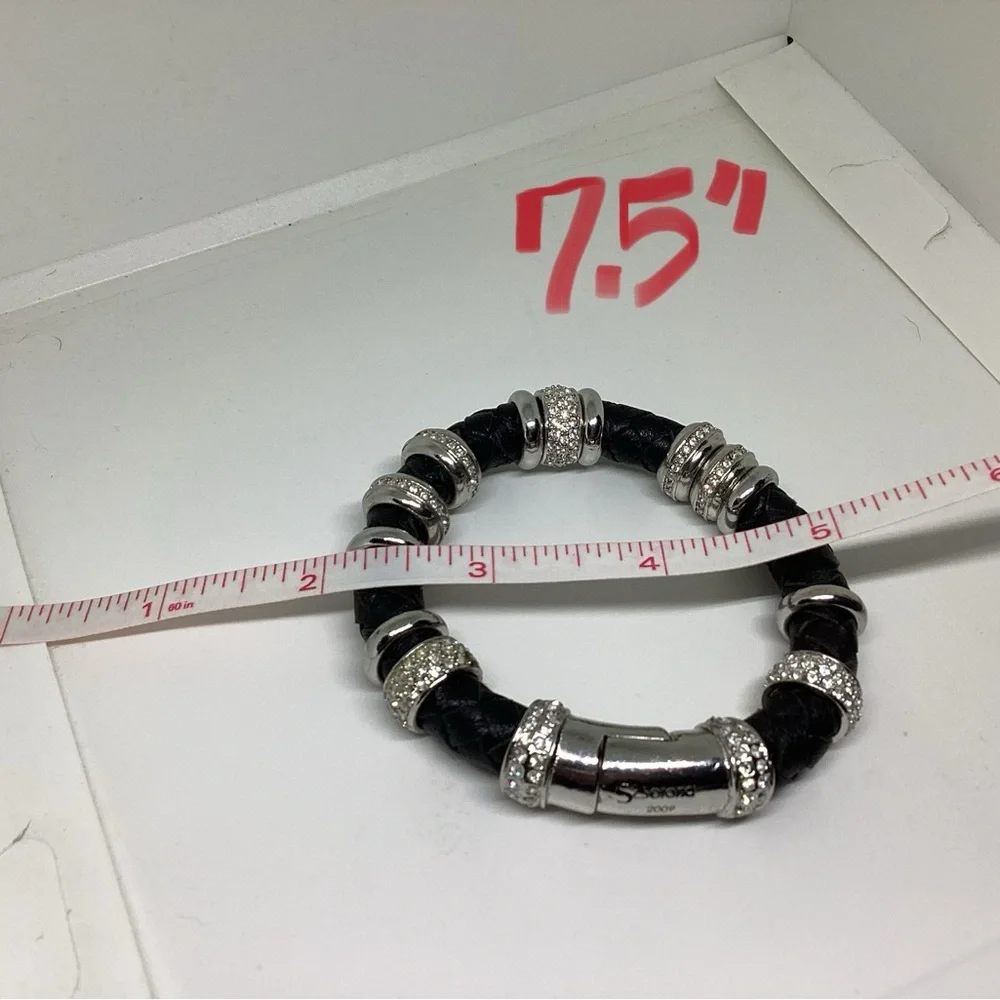 NIB! 2009 Serena Williams Leather Bracelet